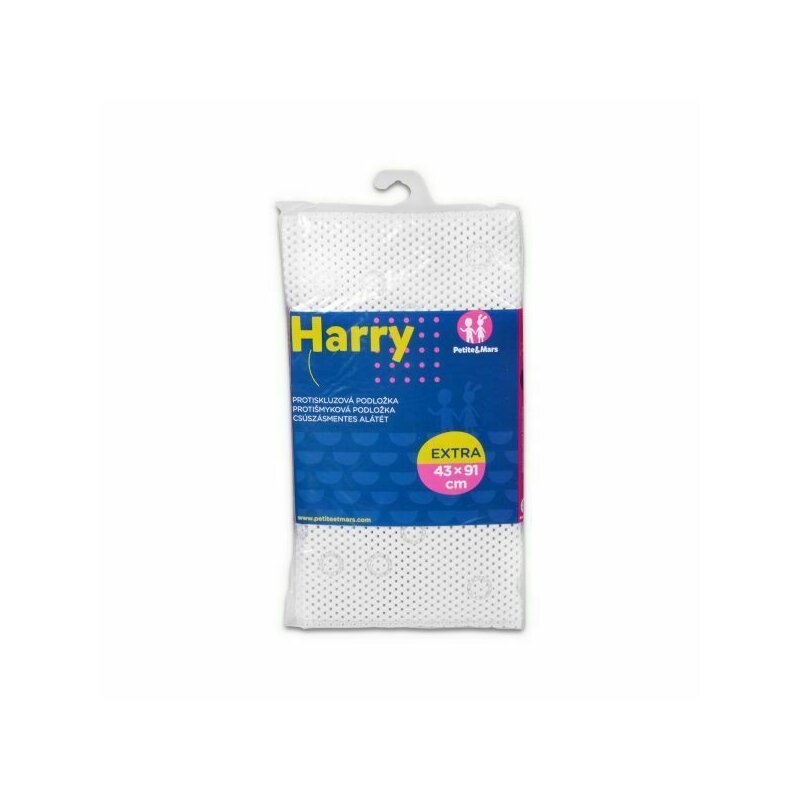 Petite&Mars - Covoras de baie Harry, Antiderapant, 91x43 cm, Alb Petite&Mars - Covoras de baie Harry, Antiderapant, 91x43 cm, Alb