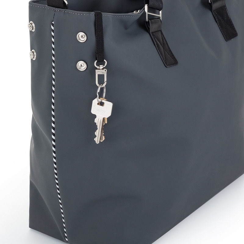 Petite&Mars - Geanta pentru mamici, Cu 6 buzunare, inclusiv termo si impermeabil, Cu saltea de infasat inclusa, 53 x 36 x 19 cm, Zoe, Gri Petite&Mars - Geanta pentru mamici, Cu 6 buzunare, inclusiv termo si impermeabil, Cu saltea de infasat inclusa, 53 x 36 x 19 cm, Zoe, Gri