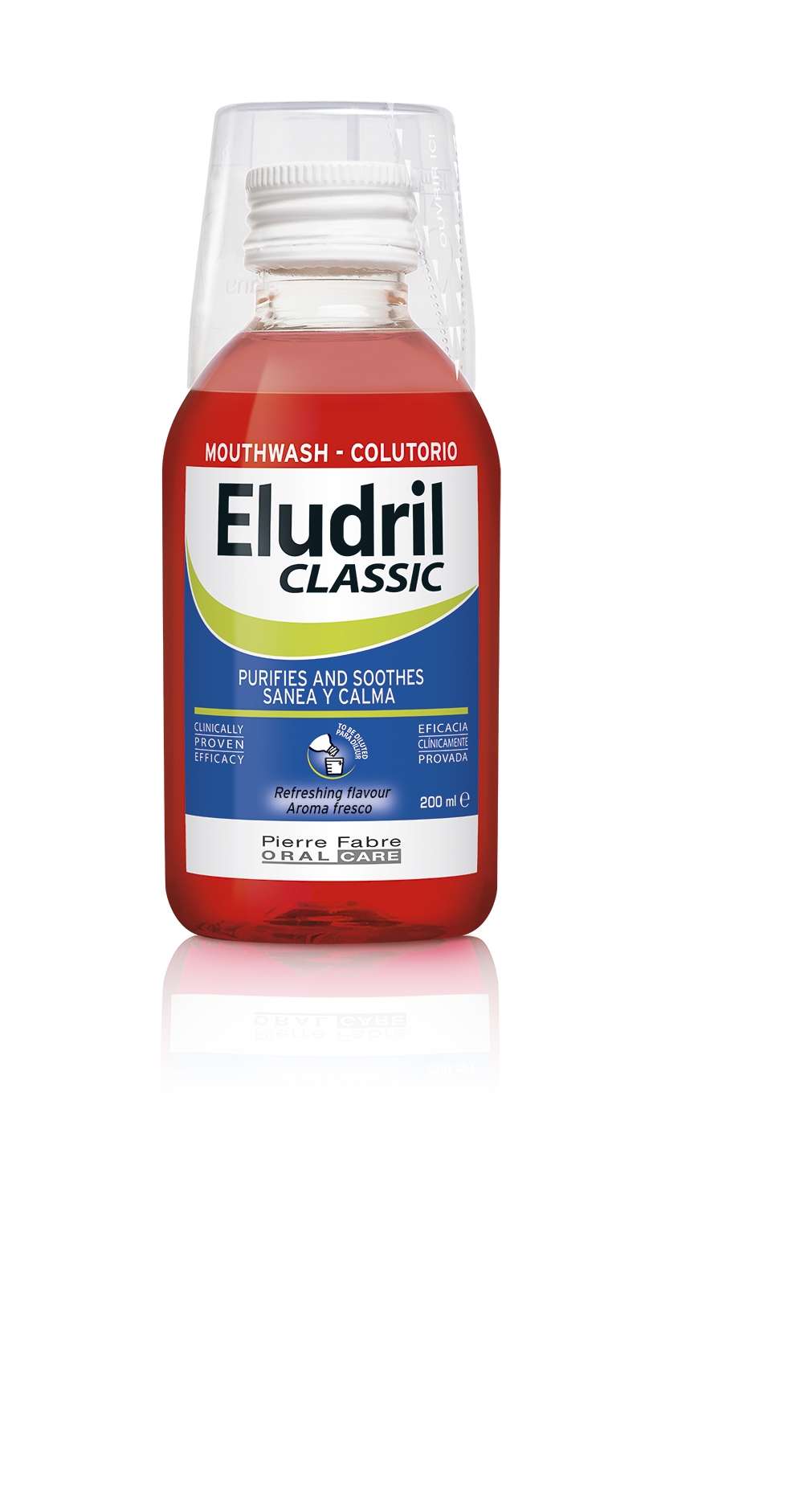 Elgydium Eludril Apa De Gura 200 Ml Elgydium Eludril Apa De Gura 200 Ml