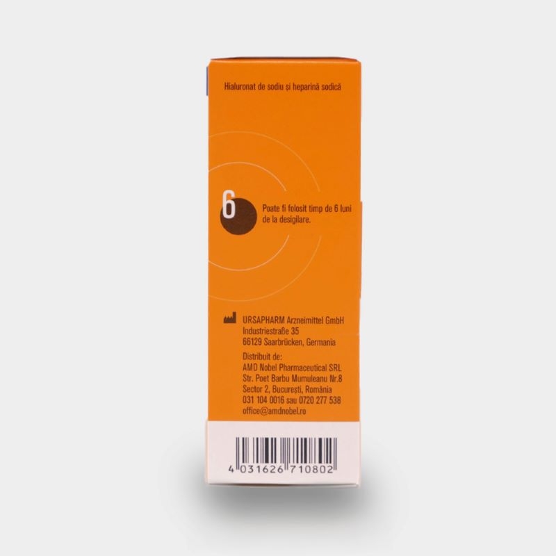 Picaturi Oftalmice Hylo Parin, 10 ml, Ursapharm Picaturi Oftalmice Hylo Parin, 10 ml, Ursapharm