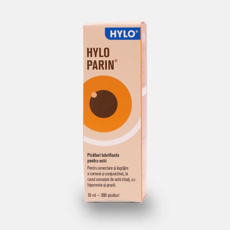 Picaturi Oftalmice Hylo Parin, 10 ml, Ursapharm Picaturi Oftalmice Hylo Parin, 10 ml, Ursapharm