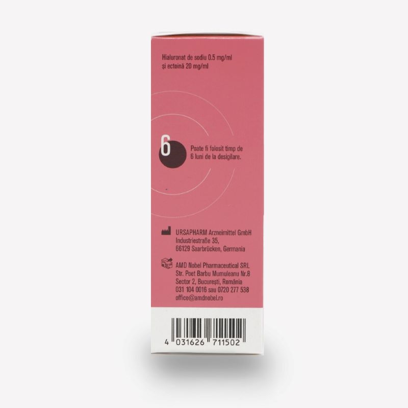 Picaturi pentru ochi Hylo Dual, 10 ml, Ursapharm Picaturi pentru ochi Hylo Dual, 10 ml, Ursapharm