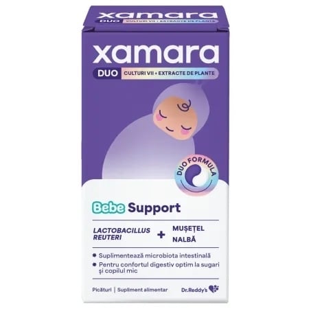 Xamara Duo Bebe Suport picaturi, 14 ml, Dr. Reddys Xamara Duo Bebe Suport picaturi, 14 ml, Dr. Reddys