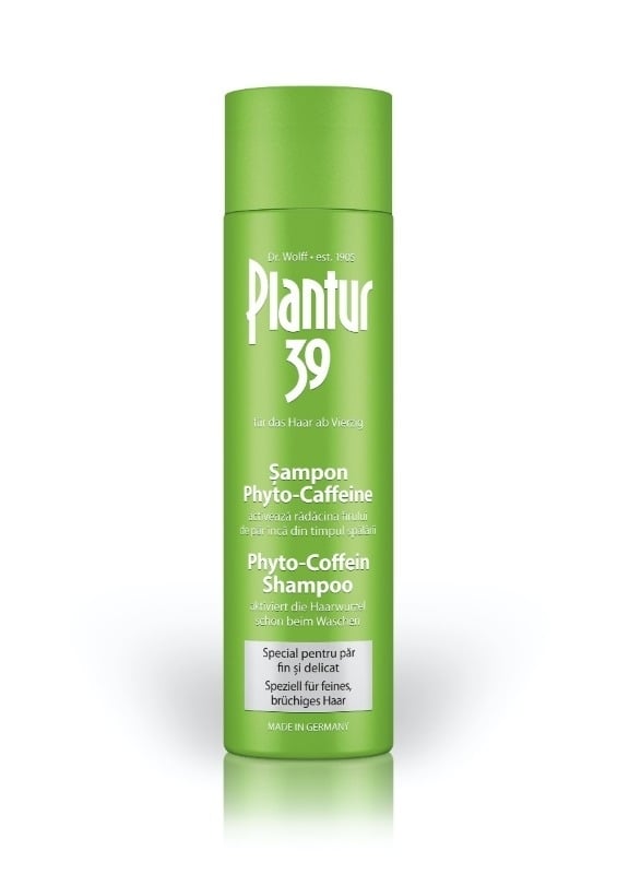 Sampon cu Cafeina pentru par fin si delicat, 250ml, Plantur 39 Sampon cu Cafeina pentru par fin si delicat, 250ml, Plantur 39
