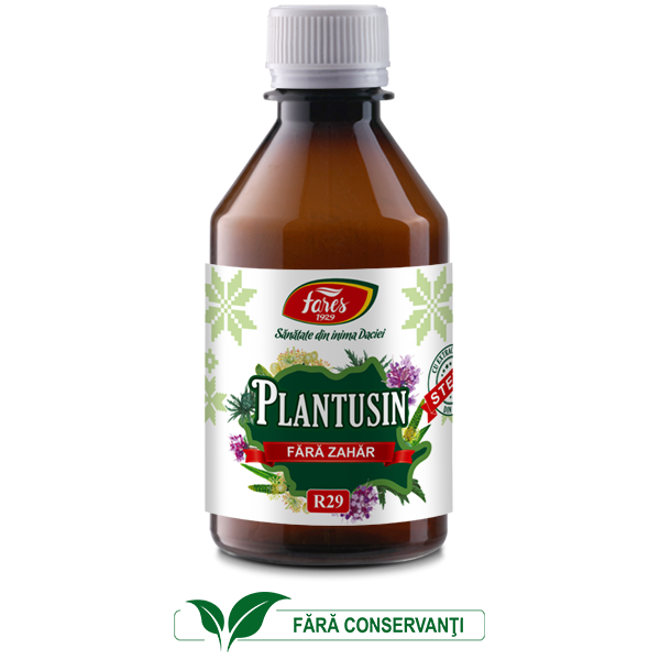 Plantusin sirop pentru diabetici 250ml, Fares