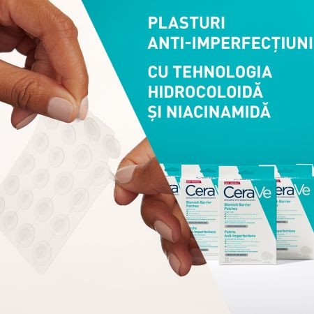 Plasturi anti-imperfectiuni, 22 bucati, Cerave Plasturi anti-imperfectiuni, 22 bucati, Cerave
