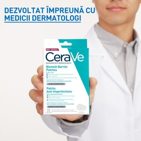 Plasturi anti-imperfectiuni, 22 bucati, Cerave Plasturi anti-imperfectiuni, 22 bucati, Cerave