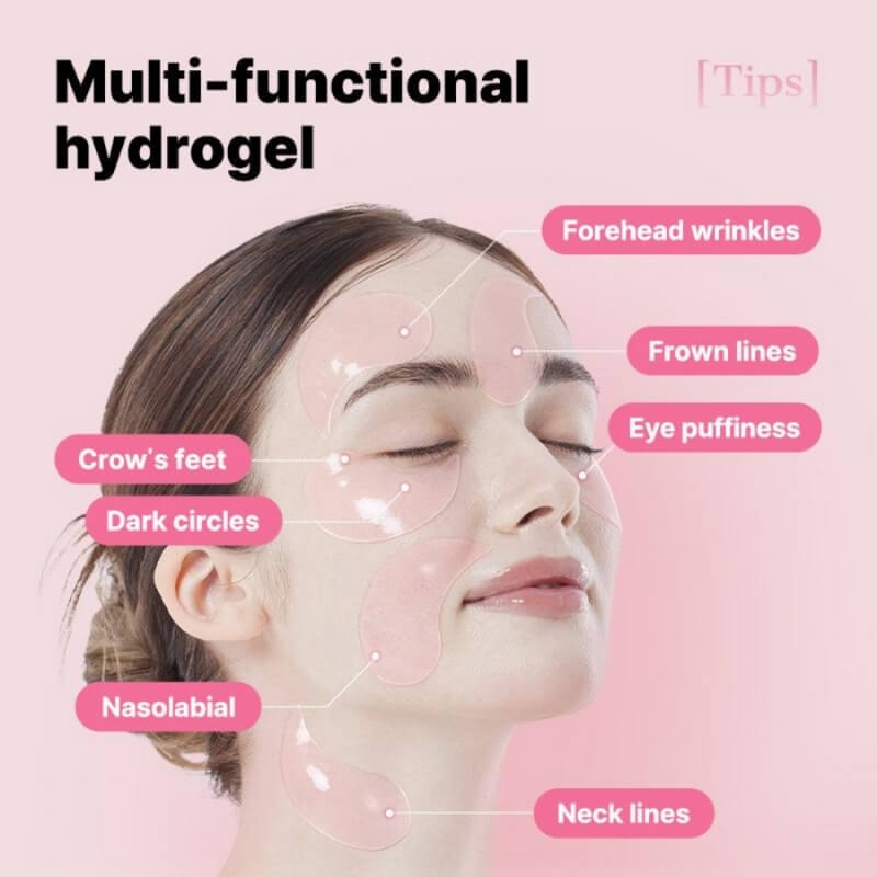 Plasturi Din Hidrogel Pentru Ochi Cu Colagen Si Peptide, 60 bucati, Cosrx Plasturi Din Hidrogel Pentru Ochi Cu Colagen Si Peptide, 60 bucati, Cosrx