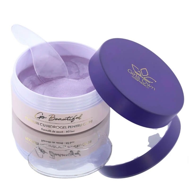 Plasturi din hidrogel pentru ochi formula de seara Go Beautiful, 60 buc, Girl Own Cosmetics Plasturi din hidrogel pentru ochi formula de seara Go Beautiful, 60 buc, Girl Own Cosmetics