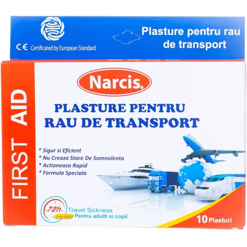 Plasturi pentru rau de transport, 10 bucati, Narcis Plasturi pentru rau de transport, 10 bucati, Narcis