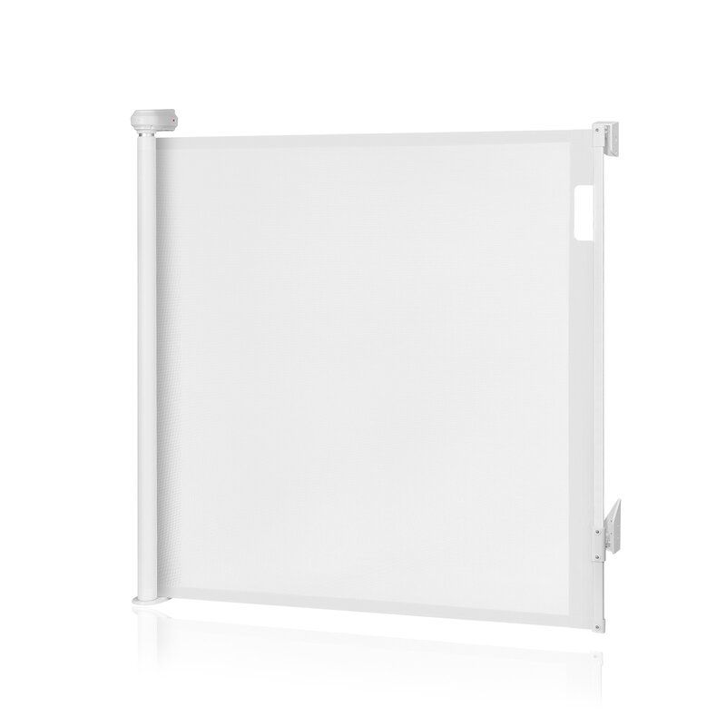 Poarta de siguranta, Lionelo, Thea, Textila, Ofera vizibilitate, Retractabila, Mecanism dublu de blocare, Montaj universal, 80x140 cm, Conform cu standardul european de securitate EN1930, Alb Poarta de siguranta, Lionelo, Thea, Textila, Ofera vizibilitate, Retractabila, Mecanism dublu de blocare, Montaj universal, 80x140 cm, Conform cu standardul european de securitate EN1930, Alb