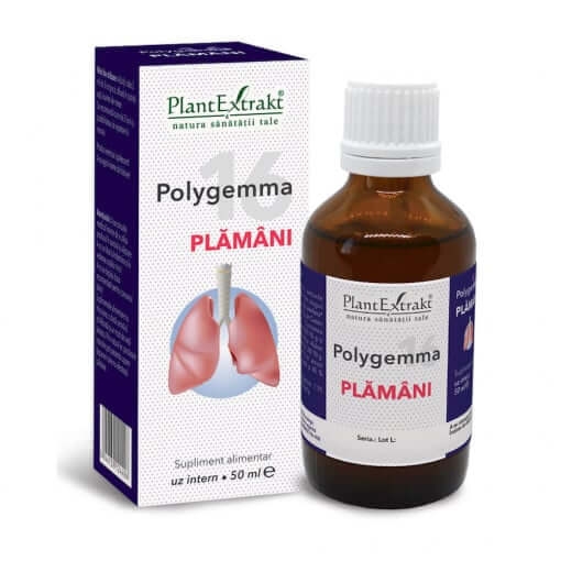 Polygemma 16, Plamani, 50 ml, PlantExtrakt