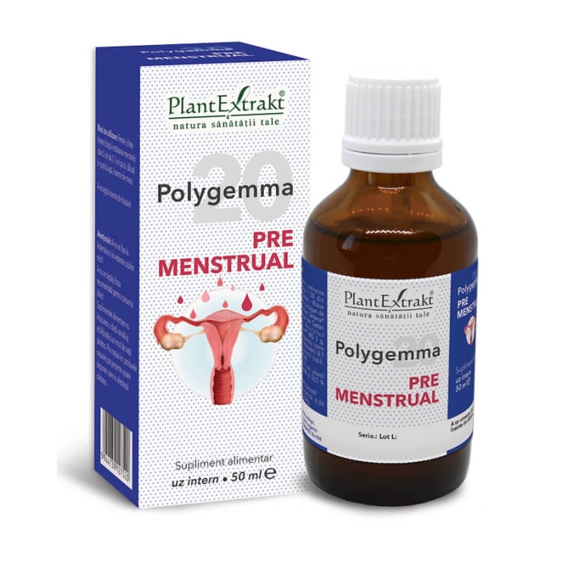 Polygemma 20, Premenstrual, 50 ml, PlantExtrakt Polygemma 20, Premenstrual, 50 ml, PlantExtrakt