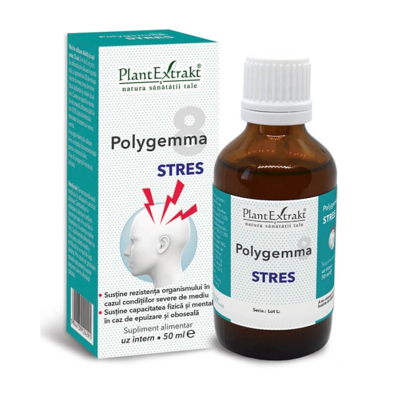 Polygemma 8, Stres, 50 ml, PlantExtrakt Polygemma 8, Stres, 50 ml, PlantExtrakt