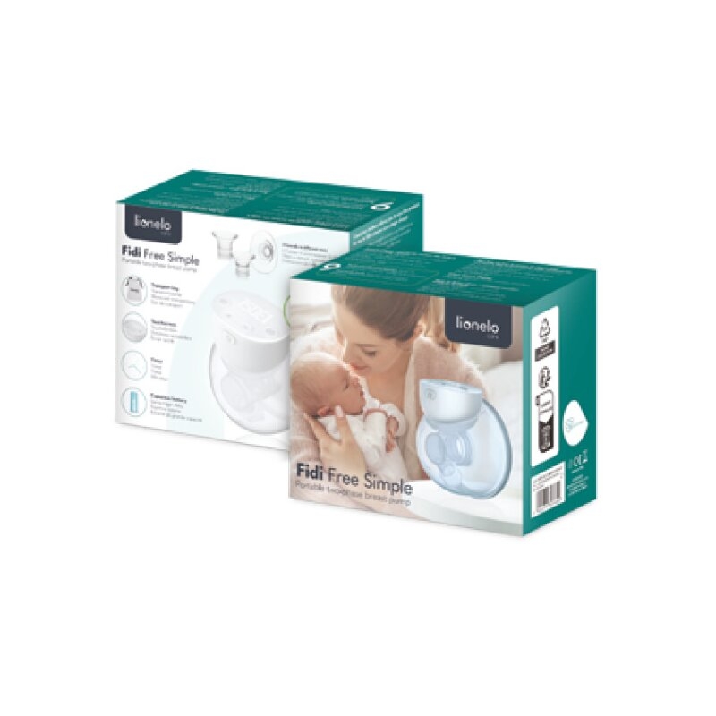 Pompa de san, Lionelo, Fidi Free Simple, Portabila, Cu accesorii, Hands-free, 9 functii de masaj, Functie de pauza, Capacitate 180 ml, Alb Pompa de san, Lionelo, Fidi Free Simple, Portabila, Cu accesorii, Hands-free, 9 functii de masaj, Functie de pauza, Capacitate 180 ml, Alb