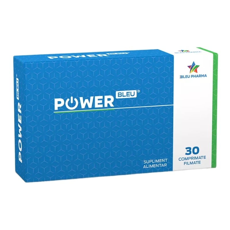Power Bleu, 30 comprimate, Bleu Pharma Power Bleu, 30 comprimate, Bleu Pharma
