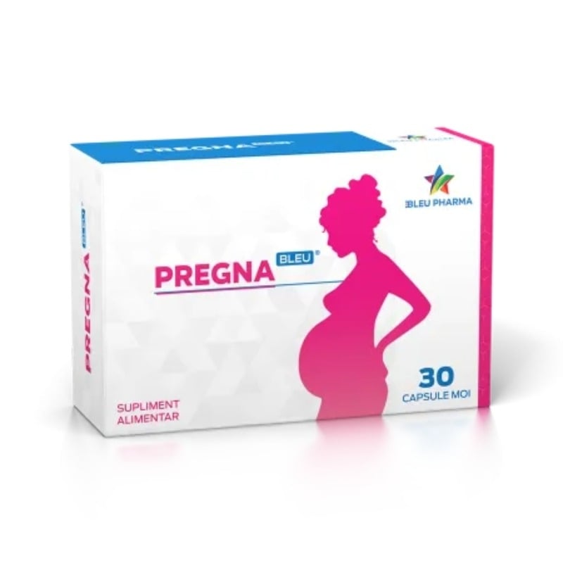 PregnaBleu, 30 capsule, Bleu Pharma PregnaBleu, 30 capsule, Bleu Pharma