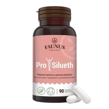 Pro Silueth, 90 capsule vegetale, Faunus Plant Pro Silueth, 90 capsule vegetale, Faunus Plant
