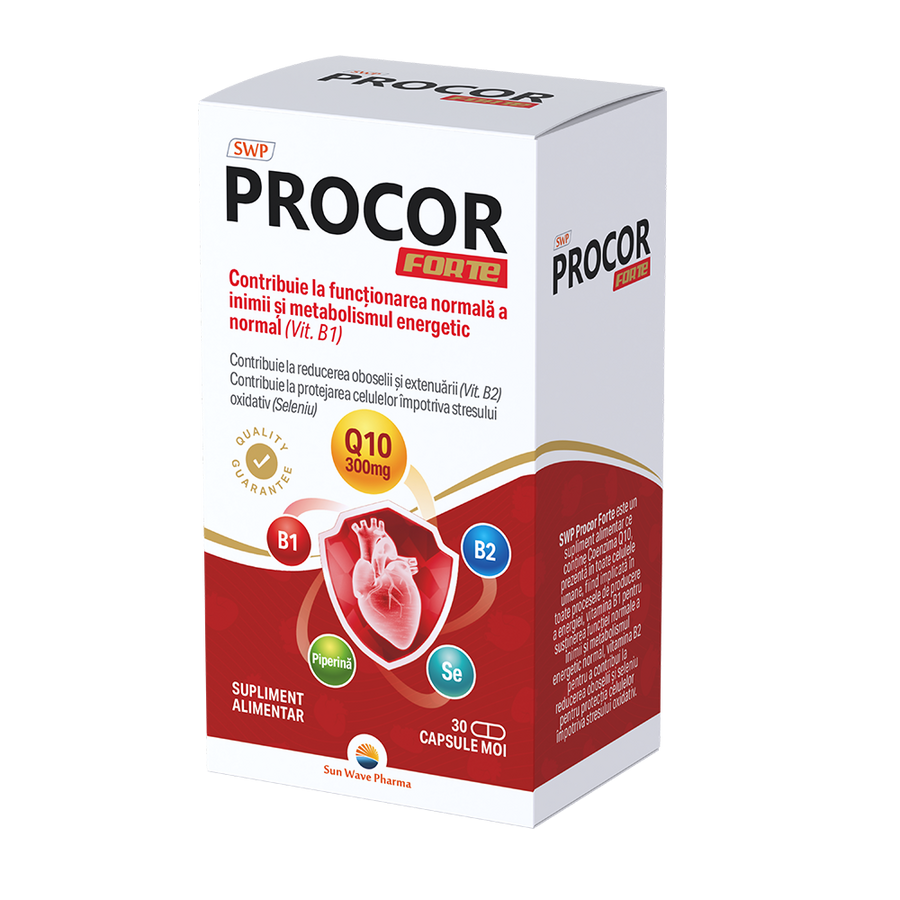 Procor Forte, 30 capsule, Sun Wave Pharma Procor Forte, 30 capsule, Sun Wave Pharma