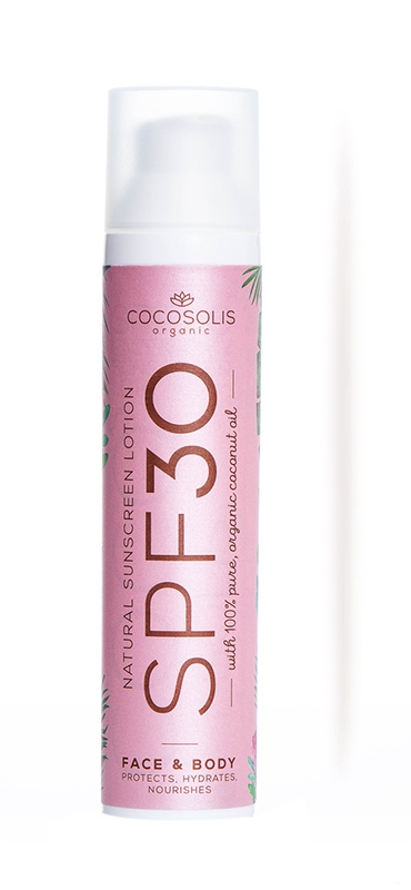 Natural Sunscreen lotiune SPF 30, 110ml, Cocosolis Natural Sunscreen lotiune SPF 30, 110ml, Cocosolis