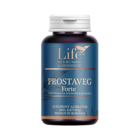 Prostaveg Life, 120 capsule, Bionovativ Prostaveg Life, 120 capsule, Bionovativ