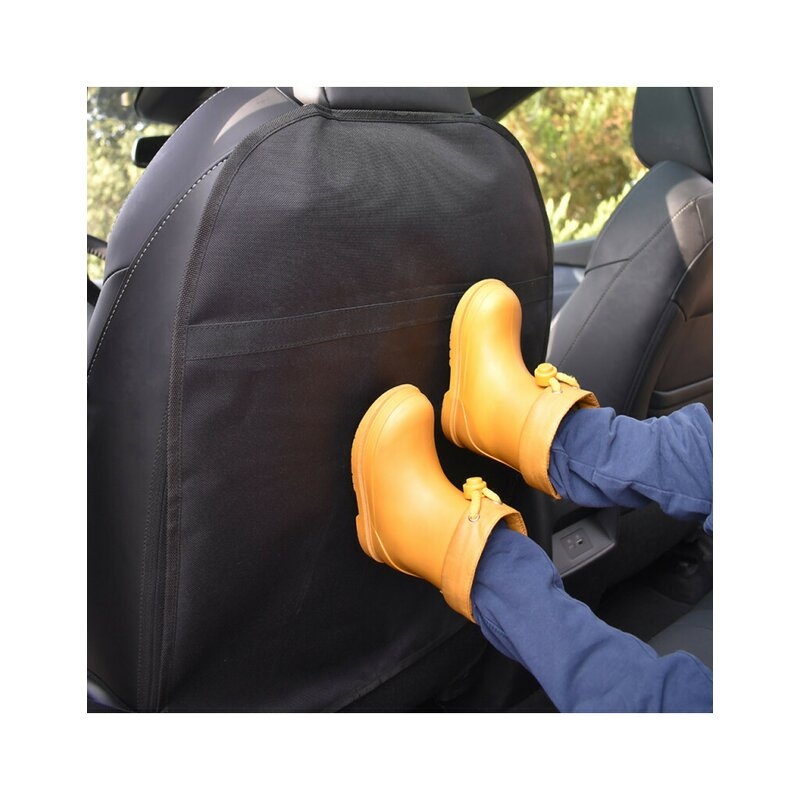 Protectie spatar scaun fata, Jane, 2 bucati, Material usor de curatat, 47 x 57 cm