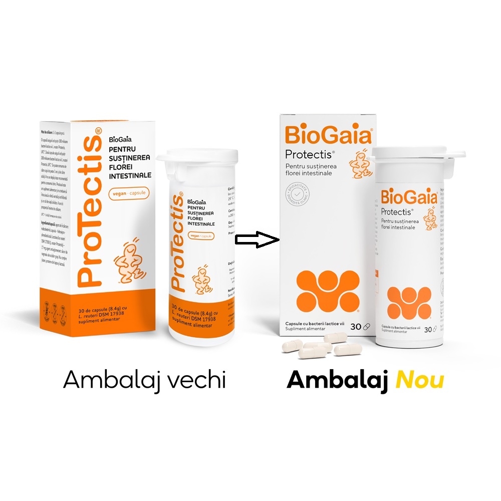 Protectis, 30 capsule, BioGaia Protectis, 30 capsule, BioGaia