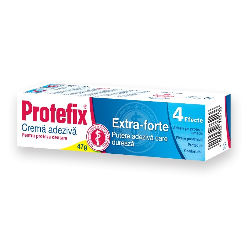 Crema adeziva extra forte, 40ml, Protefix Crema adeziva extra forte, 40ml, Protefix