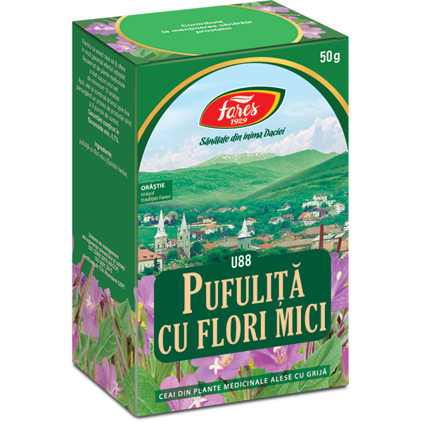 Ceai pufulita cu flori mici 50g, Fares Ceai pufulita cu flori mici 50g, Fares