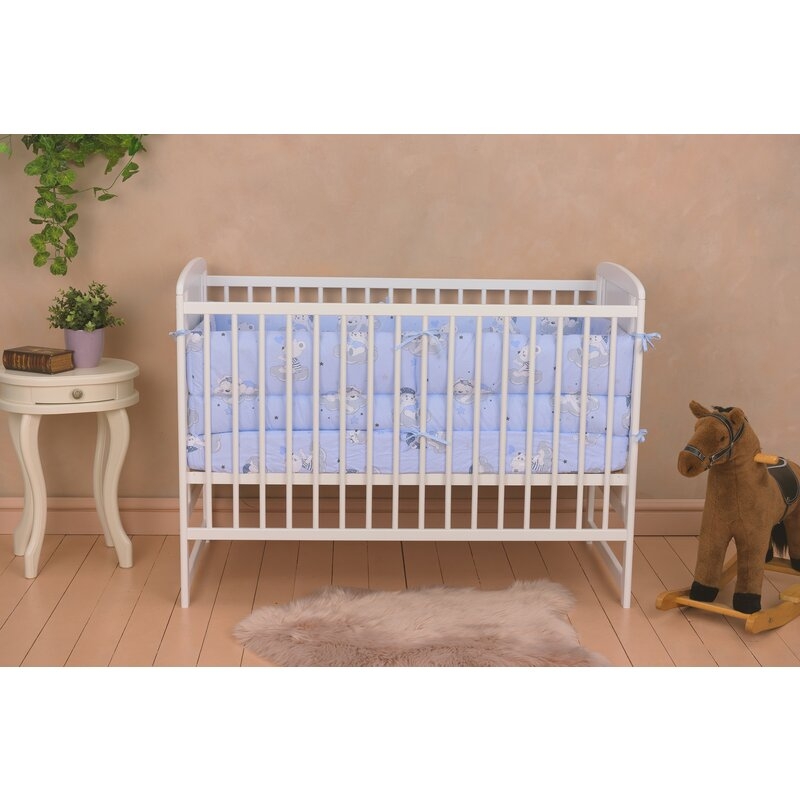 Qmini- Patut din lemn Timmi Heart 120x60 cm, Din lemn de pin, MDF, Somiera reglabila, Alb + Saltea 8 cm Qmini- Patut din lemn Timmi Heart 120x60 cm, Din lemn de pin, MDF, Somiera reglabila, Alb + Saltea 8 cm