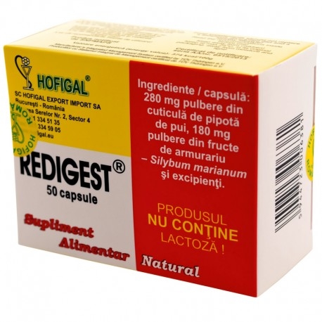 Redigest, 50 capsule, Hofigal Redigest, 50 capsule, Hofigal