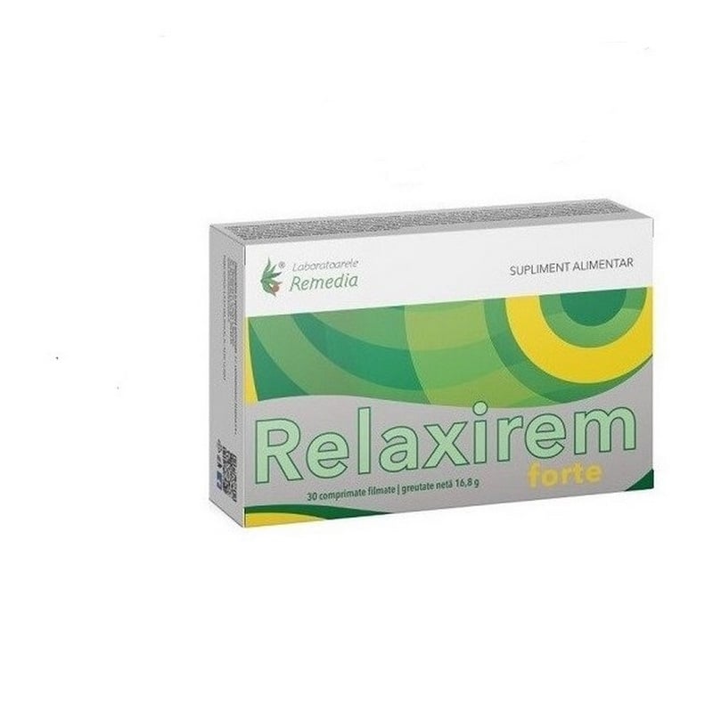 Remedia - Relaxirem forte 30compr Remedia - Relaxirem forte 30compr