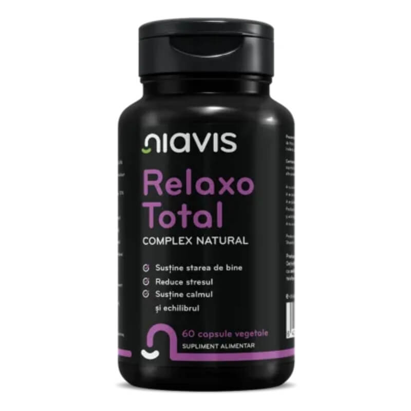 Relaxo Total complex natural, 60 capsule, Niavis Relaxo Total complex natural, 60 capsule, Niavis