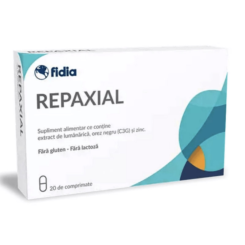 Repaxial, 20 comprimate, Fidia Farmaceutici Repaxial, 20 comprimate, Fidia Farmaceutici