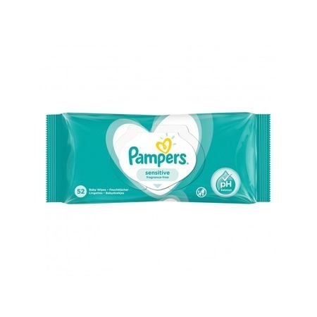 Pampers - Sensitive servetele 52buc Pampers - Sensitive servetele 52buc