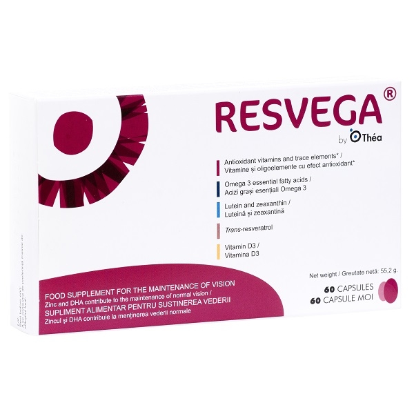 Resvega, 60 capsule moi, Thea