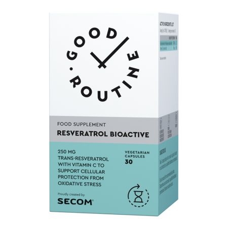 Resveratrol Bioactive Good Routine, 30 capsule, Secom Resveratrol Bioactive Good Routine, 30 capsule, Secom