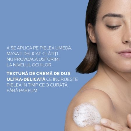 Rezerva Crema de spalare Lipikar Syndet AP+, 400 ml, La Roche-Posay Rezerva Crema de spalare Lipikar Syndet AP+, 400 ml, La Roche-Posay
