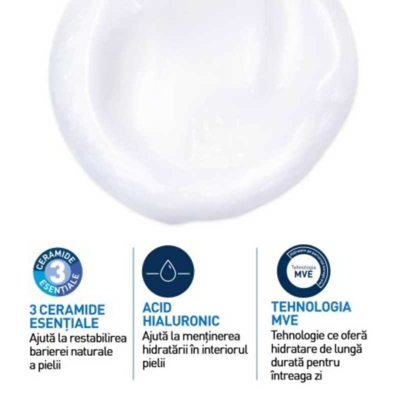 Rezerva gel de spalare hidratant pentru piele normala si uscata, 473 ml, Cerave Rezerva gel de spalare hidratant pentru piele normala si uscata, 473 ml, Cerave