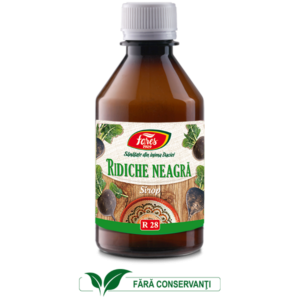Ridiche neagra sirop 250ml, Fares Ridiche neagra sirop 250ml, Fares
