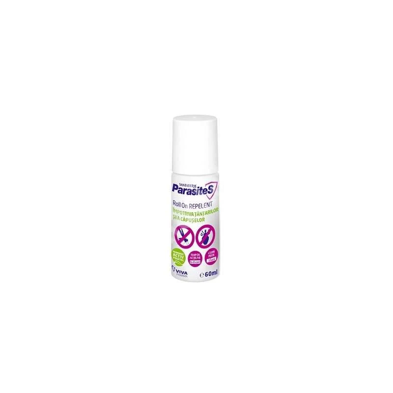 Roll-on impotriva tantarilor si capuselor Parasites Santaderm, 60 ml, Viva Pharma Roll-on impotriva tantarilor si capuselor Parasites Santaderm, 60 ml, Viva Pharma