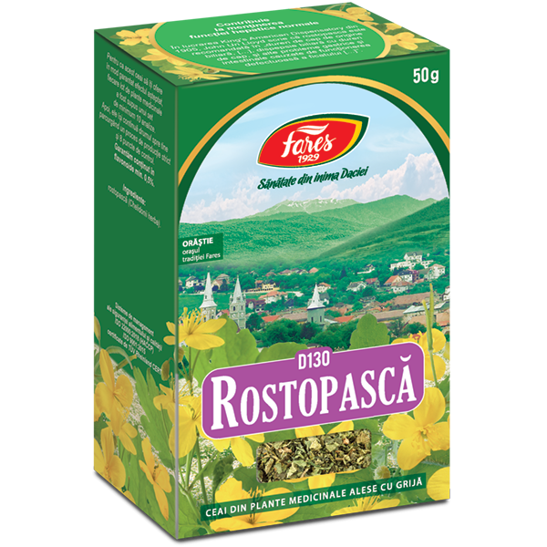 Ceai rostopasca 50g, Fares Ceai rostopasca 50g, Fares