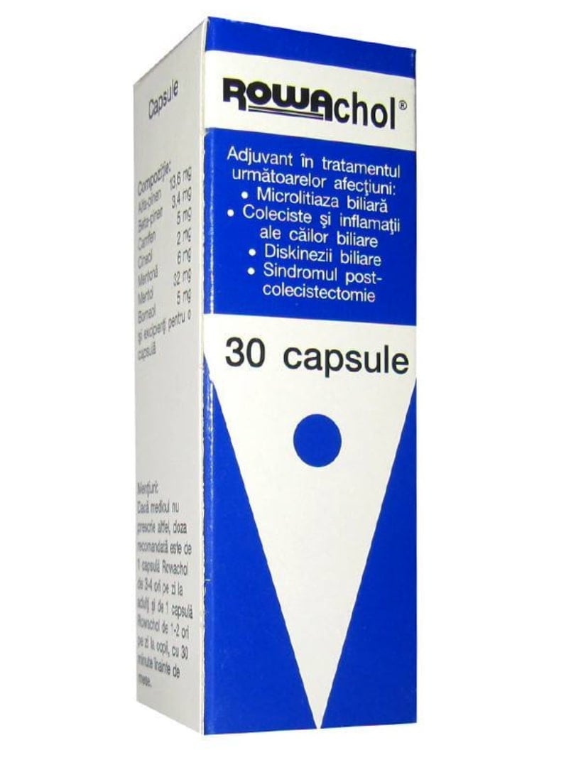Rowachol, 30 capsule, Rowa Wagner Rowachol, 30 capsule, Rowa Wagner