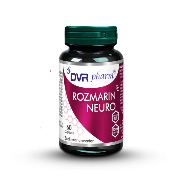Rozmarin Neuro, 60 capsule, DVR Pharm Rozmarin Neuro, 60 capsule, DVR Pharm