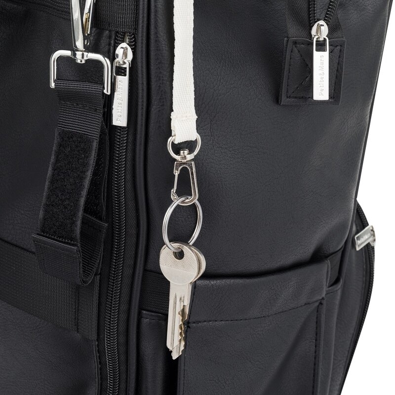 Rucsac pentru mamici, Petite&Mars, Jasper, Cu 12 compartimente, Cu buzunare termice, Saltea de infasat inclusa, 27 x 41 x 14 cm, Absolute Black Rucsac pentru mamici, Petite&Mars, Jasper, Cu 12 compartimente, Cu buzunare termice, Saltea de infasat inclusa, 27 x 41 x 14 cm, Absolute Black
