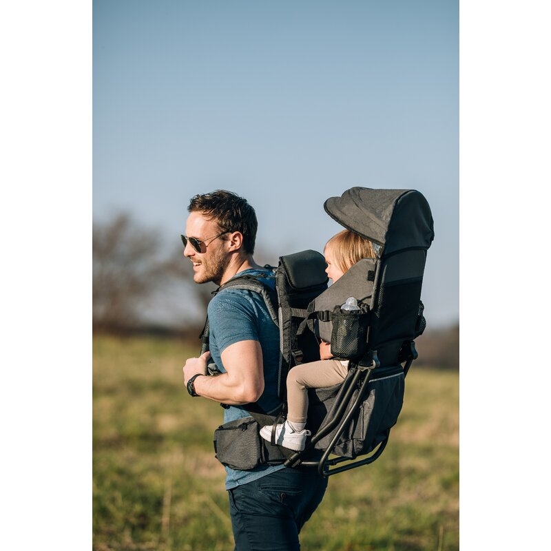 Rucsac pentru transportul copiilor, Cu acoperis, Cu multiple compartimente, Mount, FreeON, 87.5 x 38 x 77 cm, Grey Rucsac pentru transportul copiilor, Cu acoperis, Cu multiple compartimente, Mount, FreeON, 87.5 x 38 x 77 cm, Grey