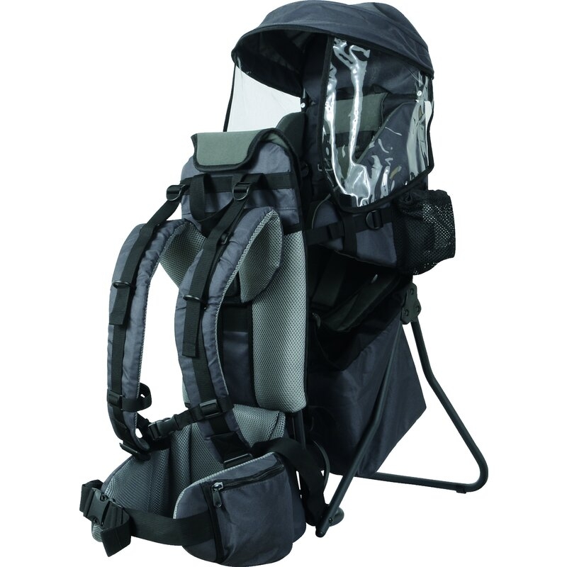 Rucsac pentru transportul copiilor, Cu acoperis, Cu multiple compartimente, Mount, FreeON, 87.5 x 38 x 77 cm, Grey Rucsac pentru transportul copiilor, Cu acoperis, Cu multiple compartimente, Mount, FreeON, 87.5 x 38 x 77 cm, Grey