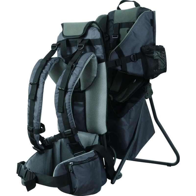 Rucsac pentru transportul copiilor, Cu acoperis, Cu multiple compartimente, Mount, FreeON, 87.5 x 38 x 77 cm, Grey Rucsac pentru transportul copiilor, Cu acoperis, Cu multiple compartimente, Mount, FreeON, 87.5 x 38 x 77 cm, Grey