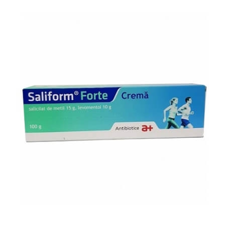 Saliform forte crema, 150 mg/100mg/g, 100 g, Antibiotice SA Saliform forte crema, 150 mg/100mg/g, 100 g, Antibiotice SA