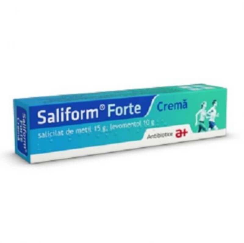 Saliform forte crema, 150 mg/100mg/g, 50 g, Antibiotice SA Saliform forte crema, 150 mg/100mg/g, 50 g, Antibiotice SA